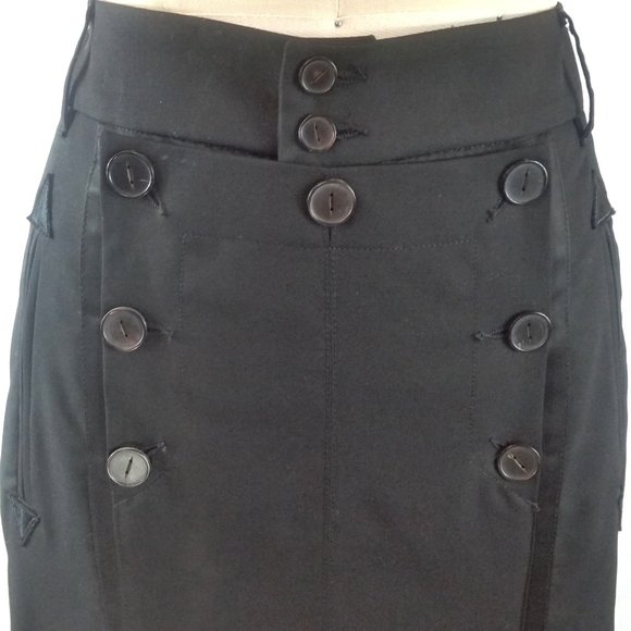 ***SOLD******Jean Paul Gautier Sailor Skirt Black - Picture 9 of 15